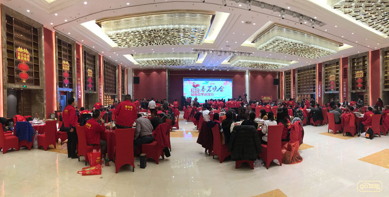 大型会议互动游戏金龙鱼全球新纪年年会|展会现场互动活动